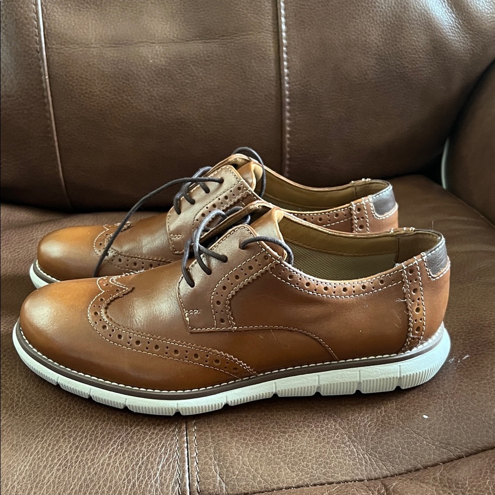 Johnston & Murphy Brown Leather Brogues